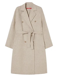 Double Faced Wool Blend Coat