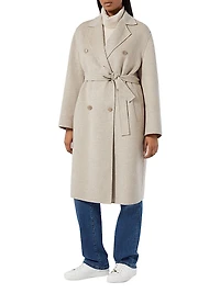 Double Faced Wool Blend Coat