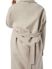 Double Faced Wool Blend Coat