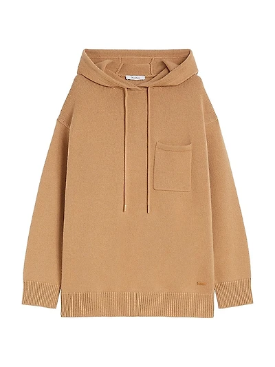 Wool and Cashmere Hooded Sweatshirt
