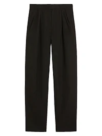 Cotton Carrot Fit Trousers