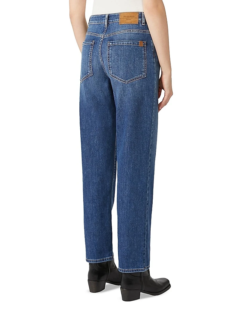 Straight Fit Denim Jeans