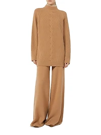 Wool and Cashmere Trousers