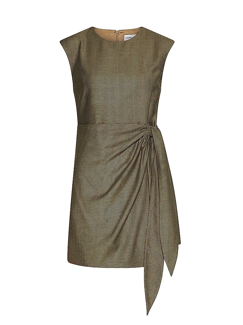 Twill Sheath Dress