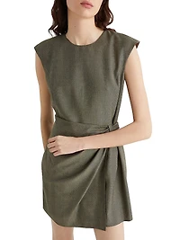 Twill Sheath Dress