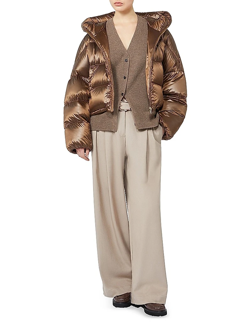 Classic Wool and Cashmere Cardigan