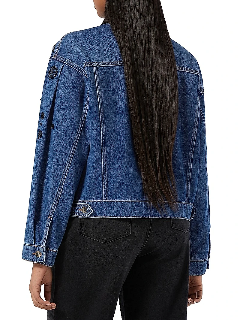 Embroidered Denim Jacket