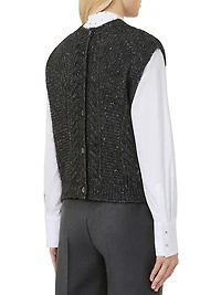 Alpaca and Lurex Gilet