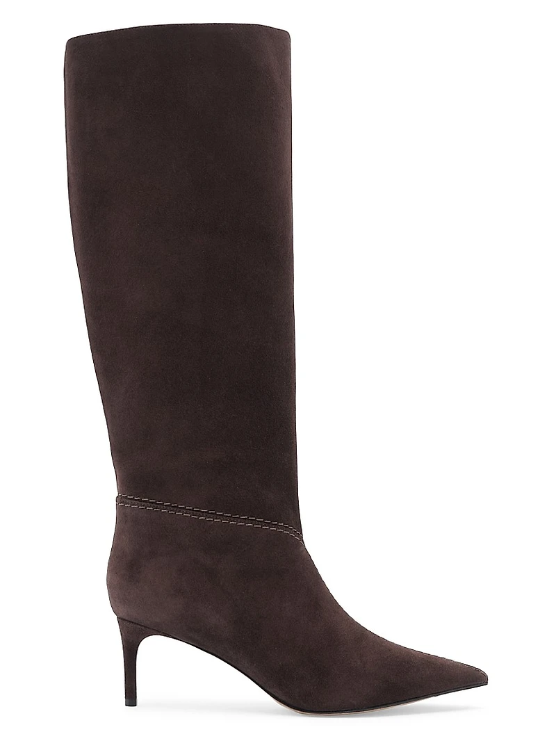 Malva 60MM Suede Knee-High Boots