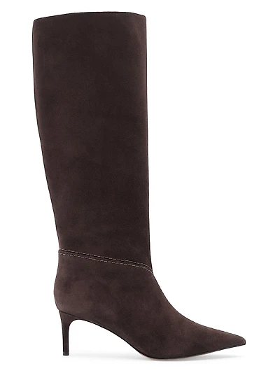 Malva 60MM Suede Knee-High Boots