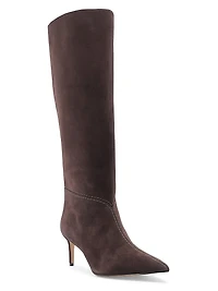 Malva 60MM Suede Knee-High Boots