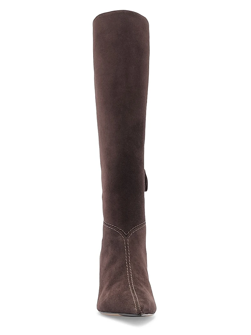 Malva 60MM Suede Knee-High Boots
