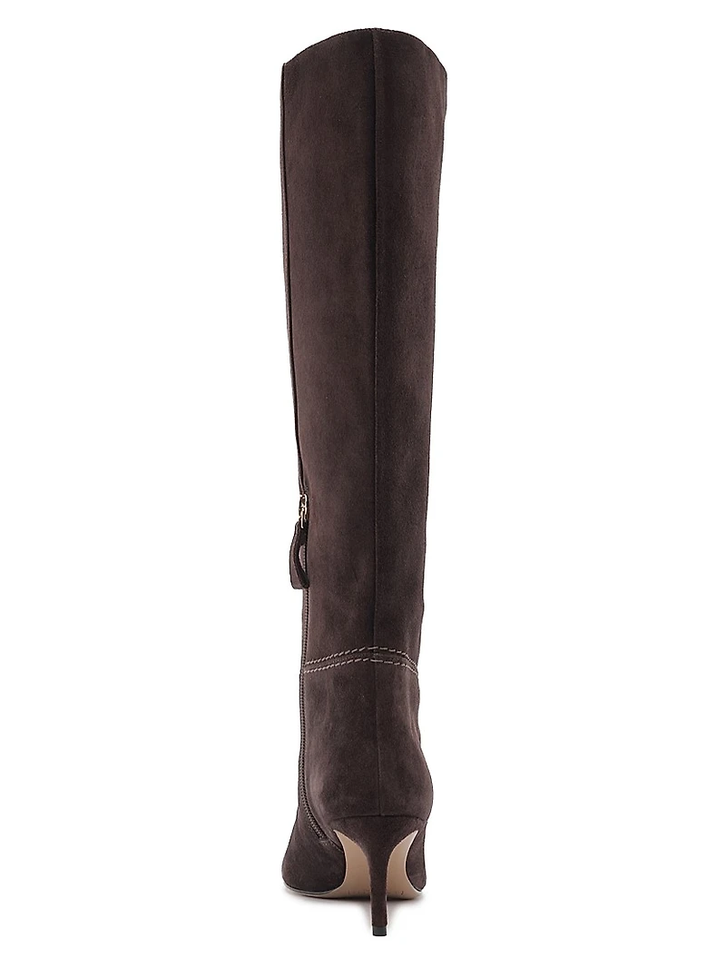 Malva 60MM Suede Knee-High Boots