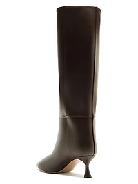 Brena 60MM Leather Knee-High Boots