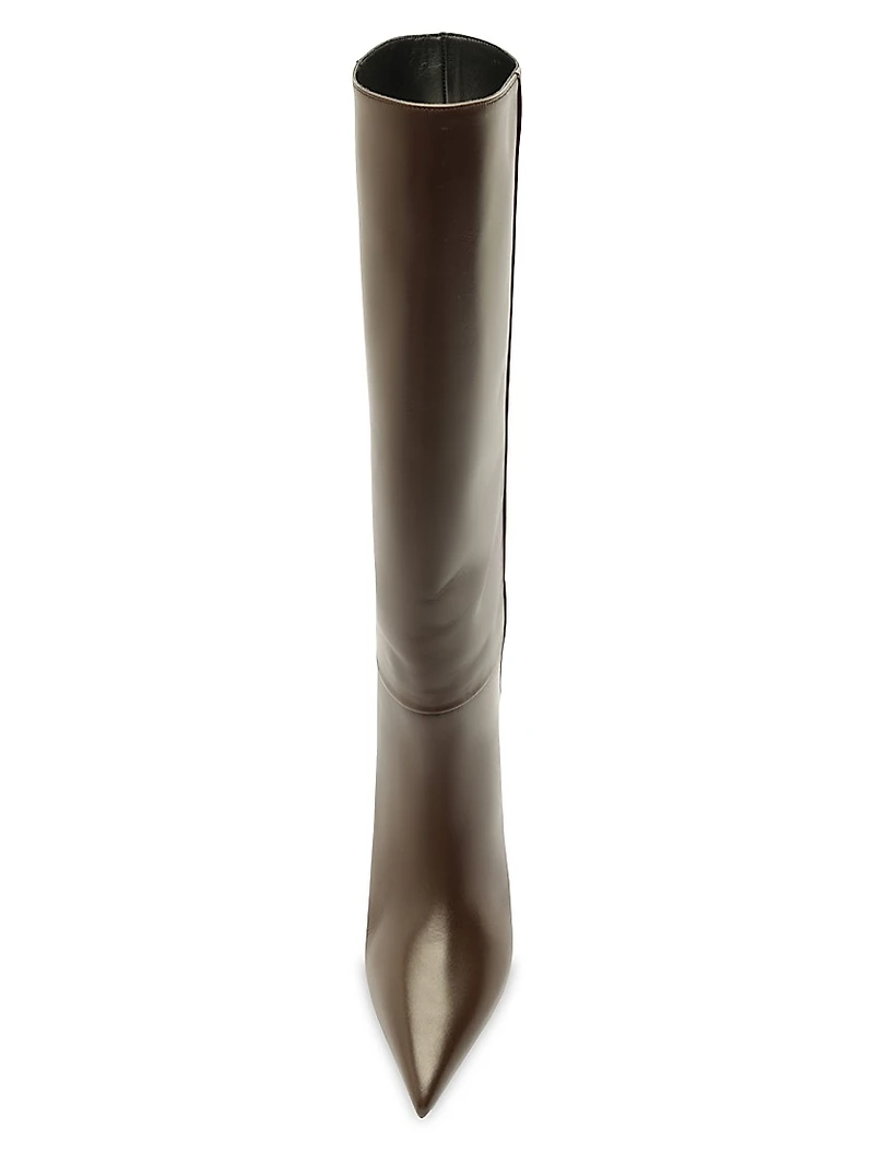 Brena 60MM Leather Knee-High Boots