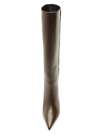 Brena 60MM Leather Knee-High Boots