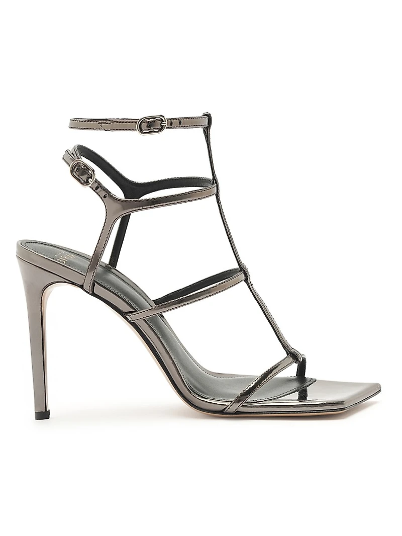 Amanda 100MM Strappy Leather Sandals