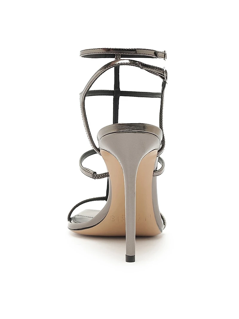 Amanda 100MM Strappy Leather Sandals