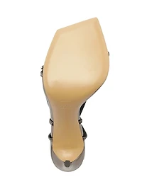 Amanda 100MM Strappy Leather Sandals