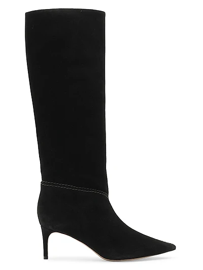Malva 60MM Suede Knee-High Boots