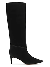 Malva 60MM Suede Knee-High Boots