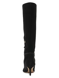 Malva 60MM Suede Knee-High Boots