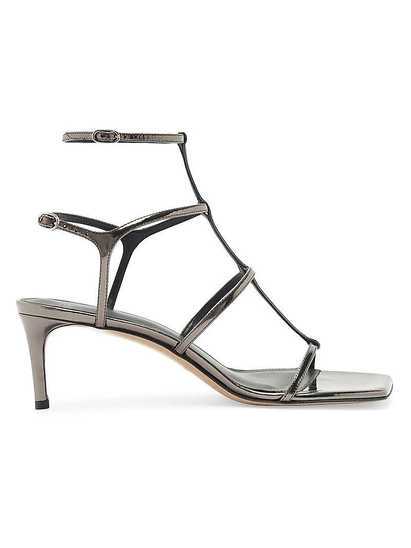 Amanda 60MM Strappy Leather Sandals
