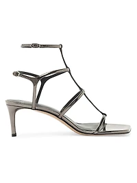 Amanda 60MM Strappy Leather Sandals