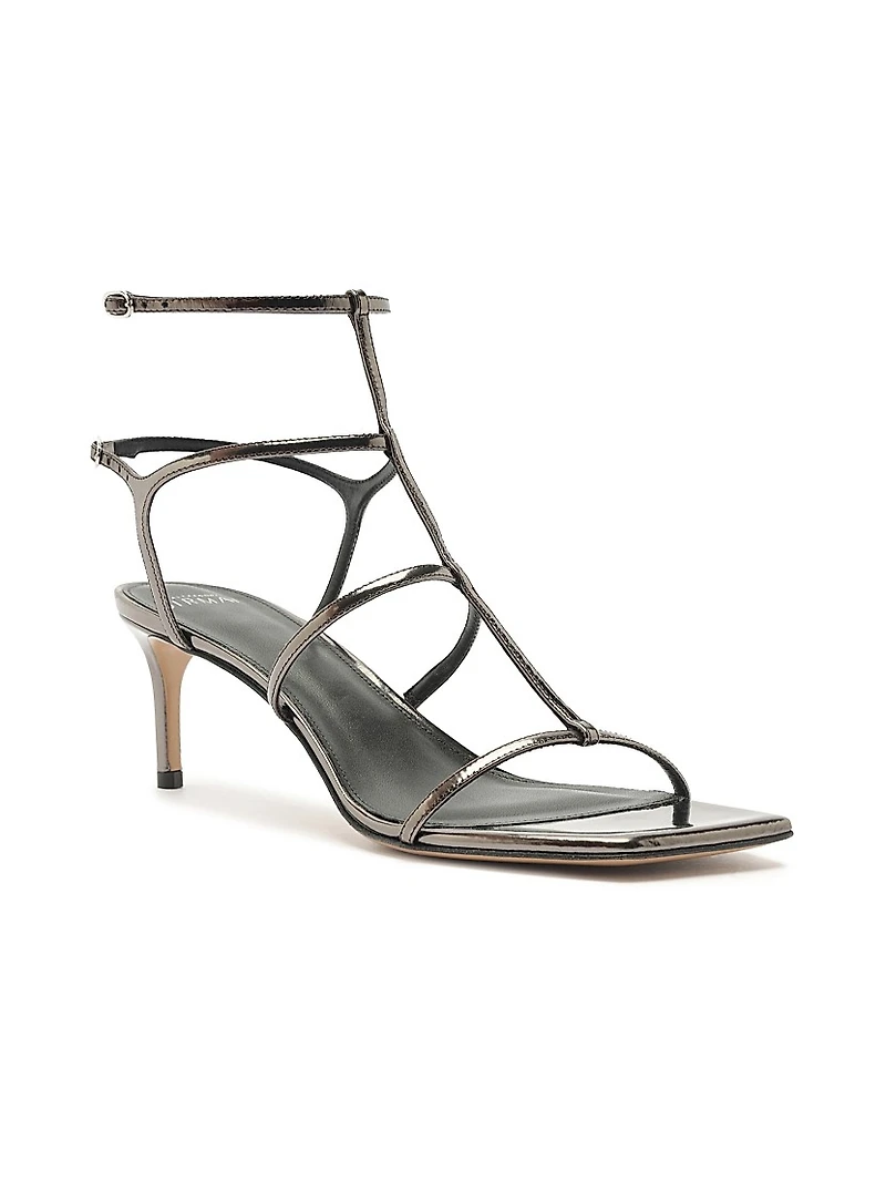 Amanda 60MM Strappy Leather Sandals