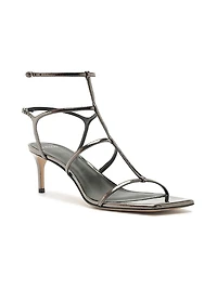 Amanda 60MM Strappy Leather Sandals