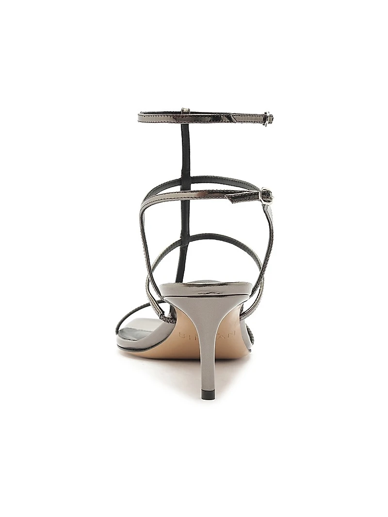 Amanda 60MM Strappy Leather Sandals