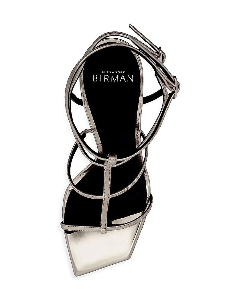 Amanda 60MM Strappy Leather Sandals