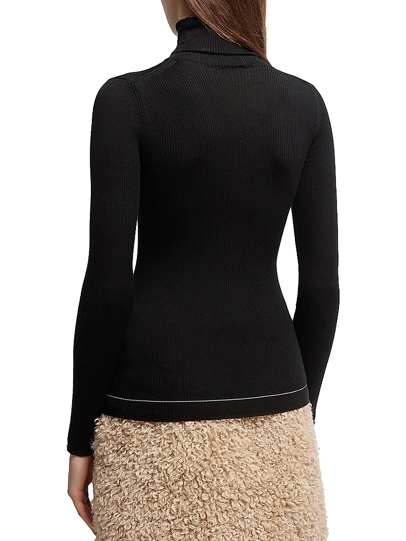 Turtleneck Sweater Wool