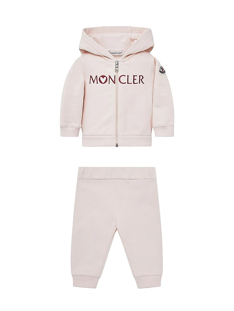 Baby Girl's & Little Sweatsuit Set Cotton