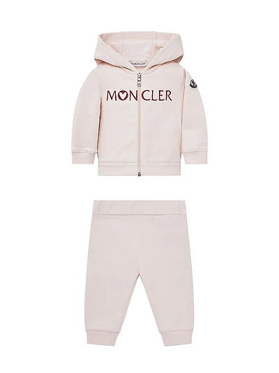 Baby Girl's & Little Sweatsuit Set Cotton