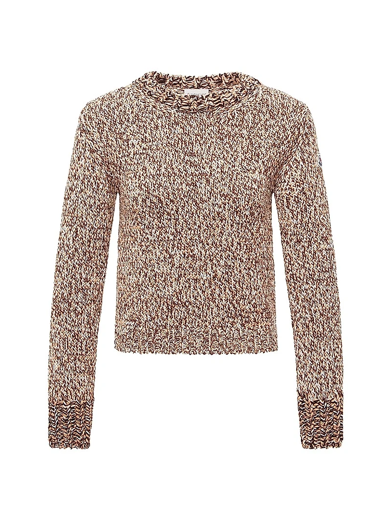 Crewneck Sweater Mouline Wool