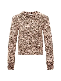 Crewneck Sweater Mouline Wool