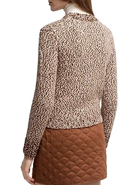 Crewneck Sweater Mouline Wool