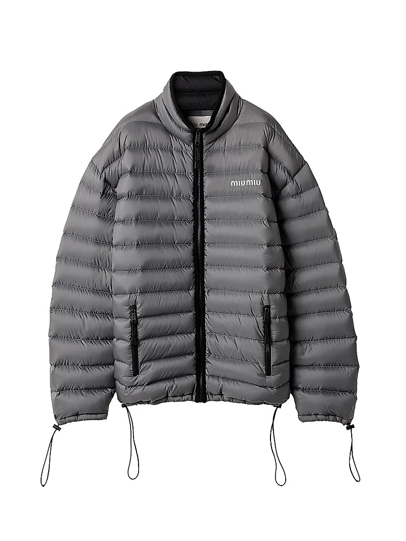 Lightweight Pongé Down Jacket