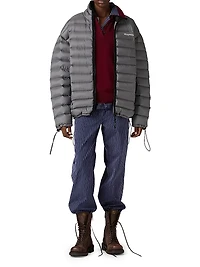 Lightweight Pongé Down Jacket