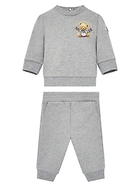 Baby Boy's & Little Sweatsuit Set Cotton