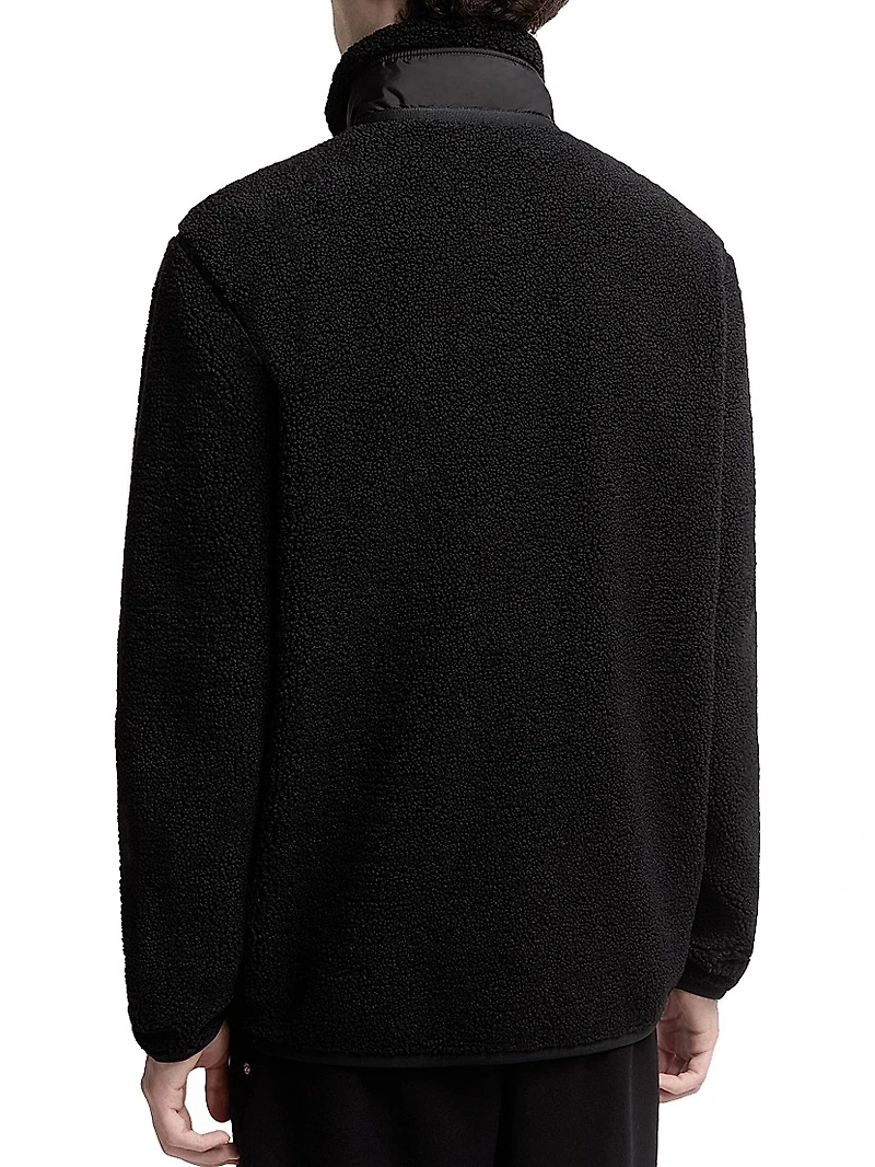 Zip-Up Sweatshirt Teddy