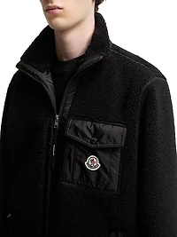 Zip-Up Sweatshirt Teddy