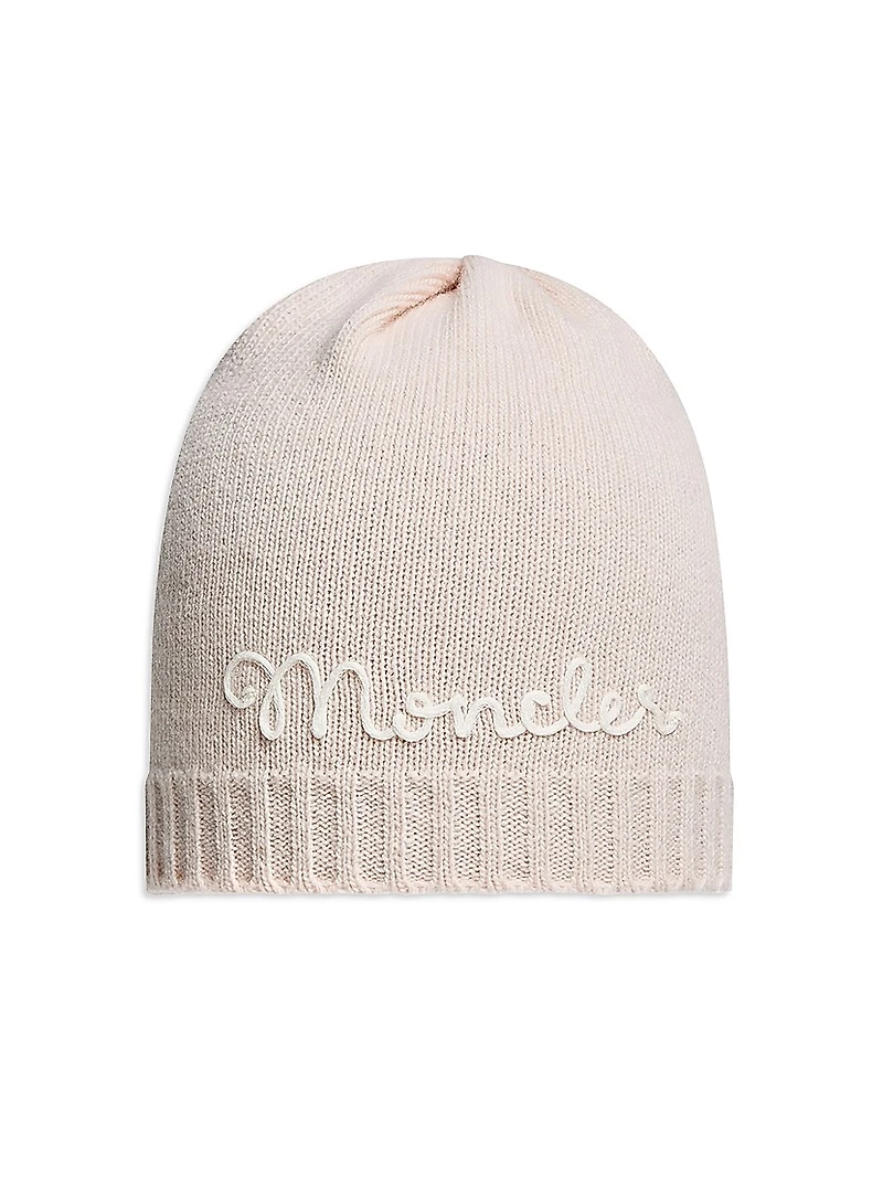 Baby Girl's & Little Beanie Hat Wool Cashmere