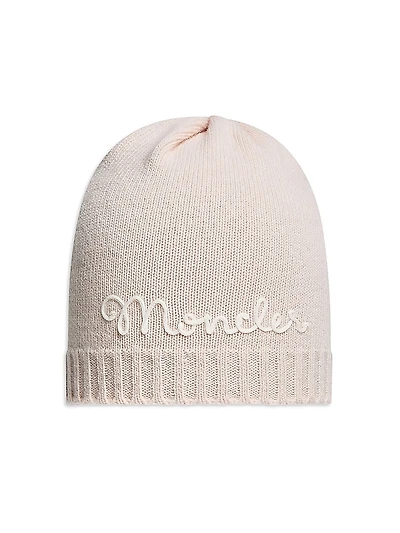 Baby Girl's & Little Beanie Hat Wool Cashmere