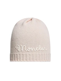 Baby Girl's & Little Beanie Hat Wool Cashmere