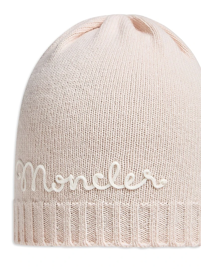 Baby Girl's & Little Beanie Hat Wool Cashmere