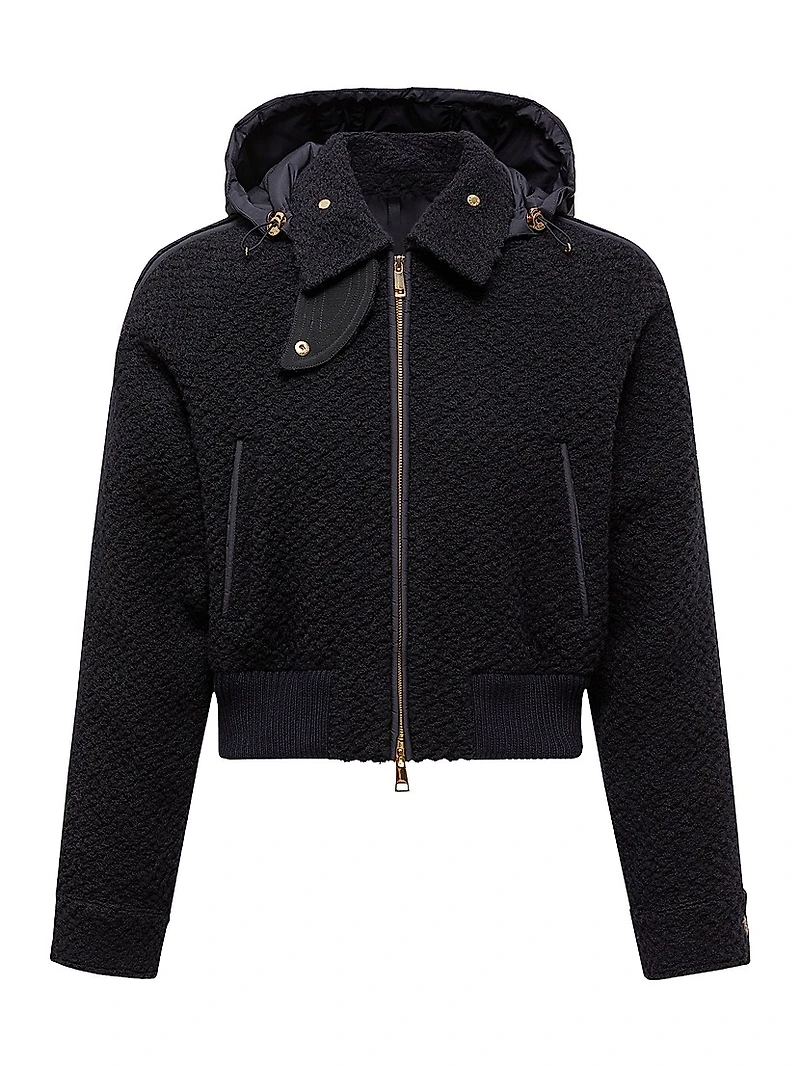 Juvigny Puffer Jacket Wool Boucle