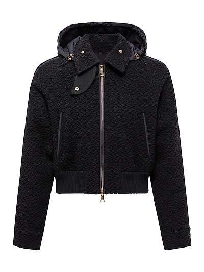 Juvigny Puffer Jacket Wool Boucle