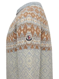 Little Girl's & Sweater Bouclé Wool Blend